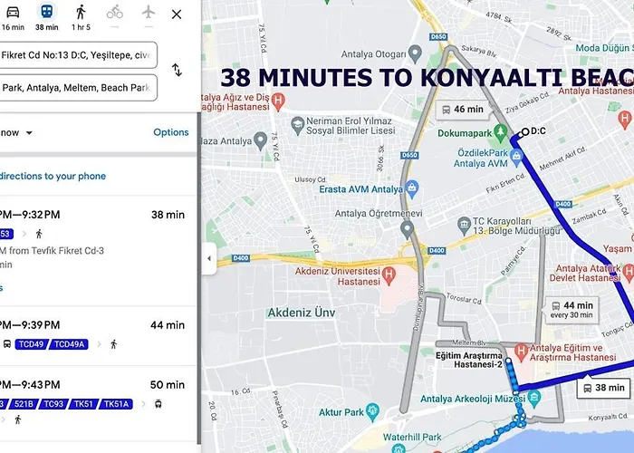 Daire Big Flat 20 Minutes To Oldtown Antalya